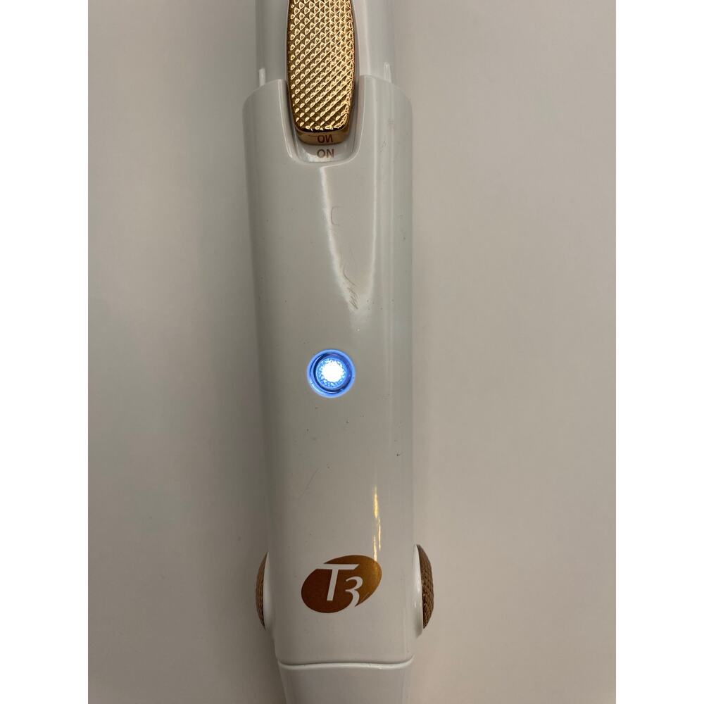 T3 Micro SinglePass Compact Travel Flat Iron 77500 White Rose Gold w/ Heat Cap - Picture 7 of 7